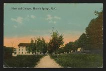 Hotel and cottages, Moore's Springs, N.C.